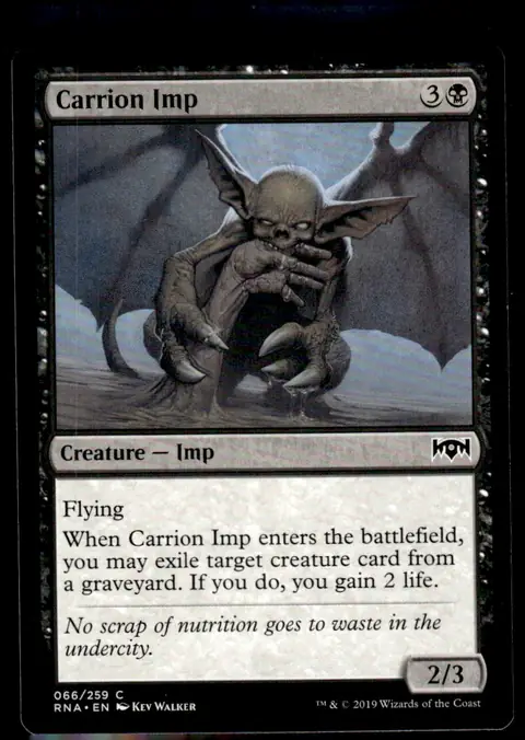 2019 Ravnica Allegiance (RNA) #066/259 Carrion Imp