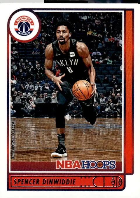 2021-22 NBA Hoops #200 Spencer Dinwiddie