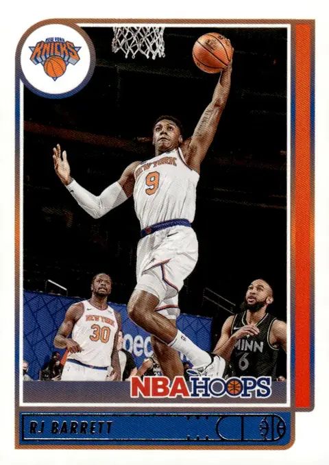 2021-22 NBA Hoops #137 RJ Barrett
