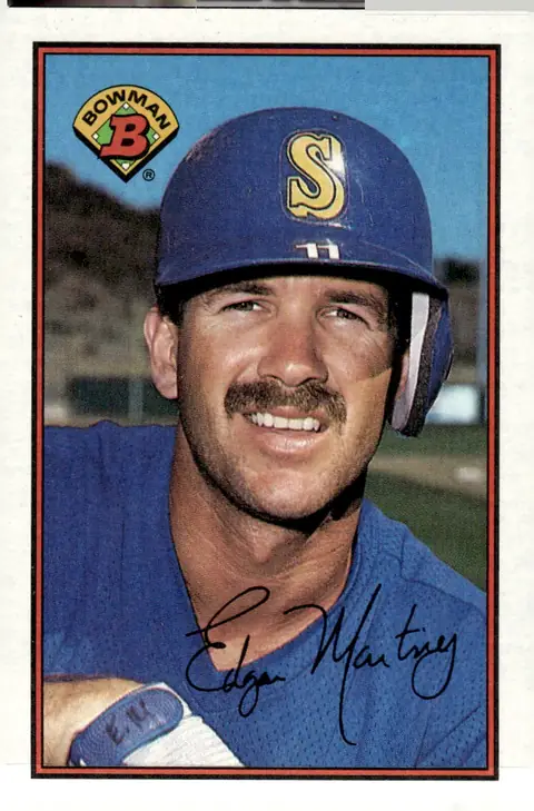 1989 Bowman #216 Edgar Martinez