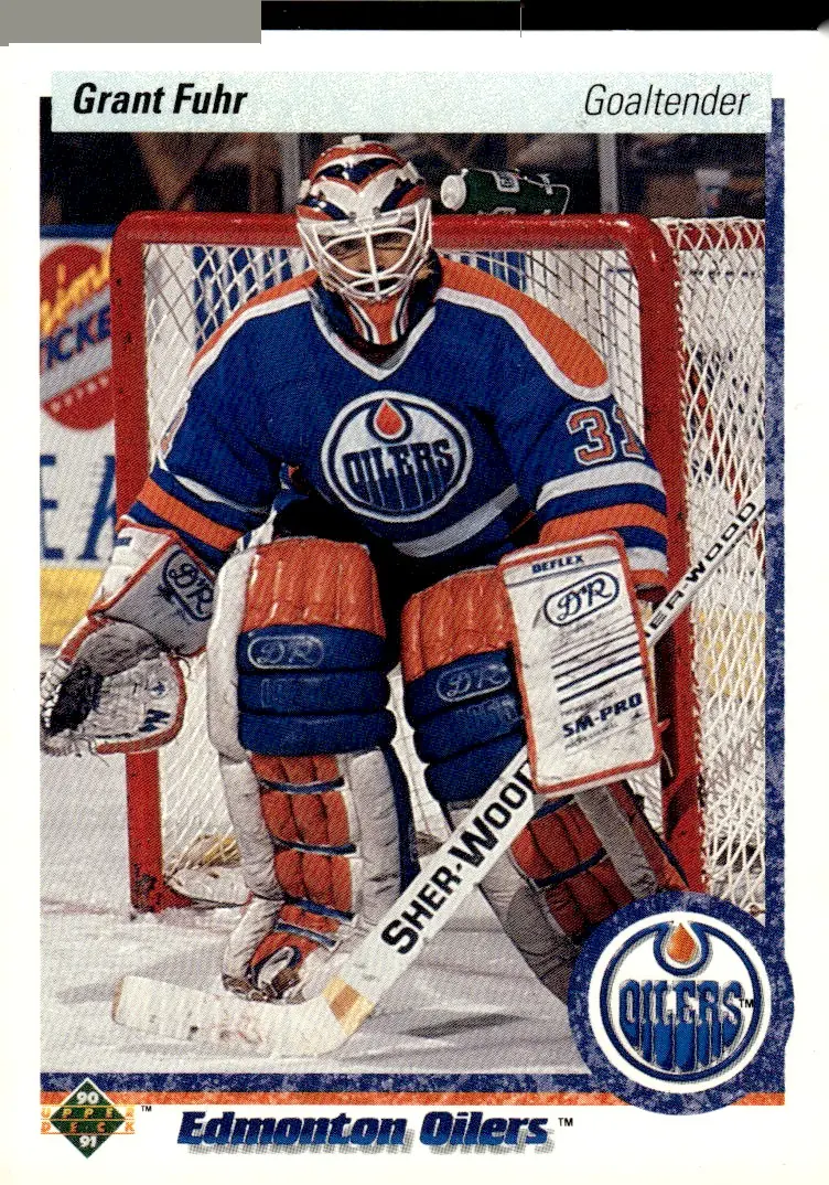 1990-91 Upper Deck #264 Grant Fuhr (front)