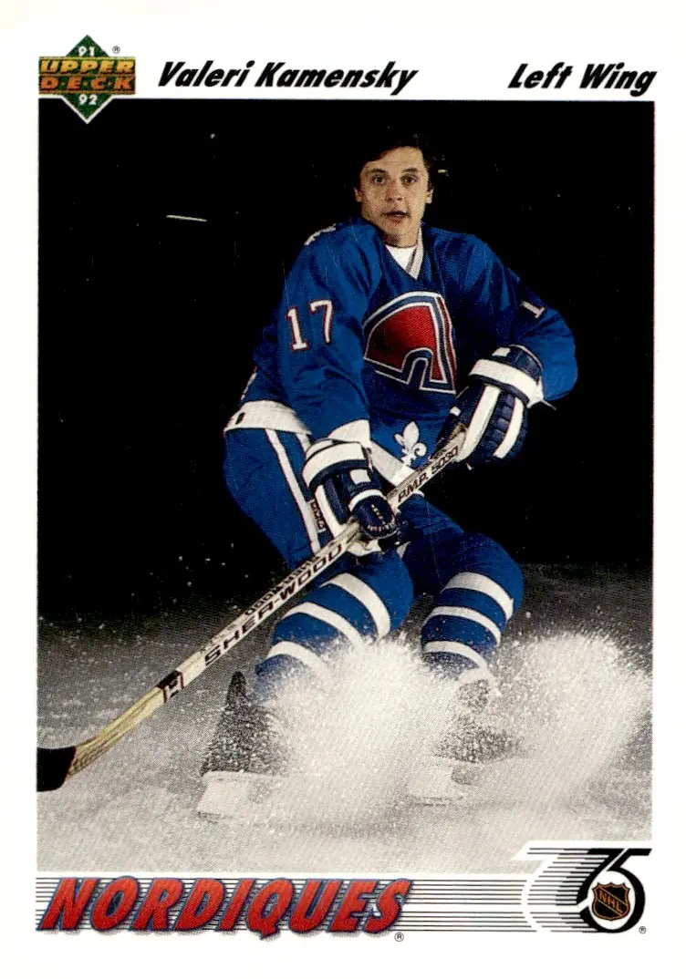 1991-92 Upper Deck #273 Valeri Kamensky (front)