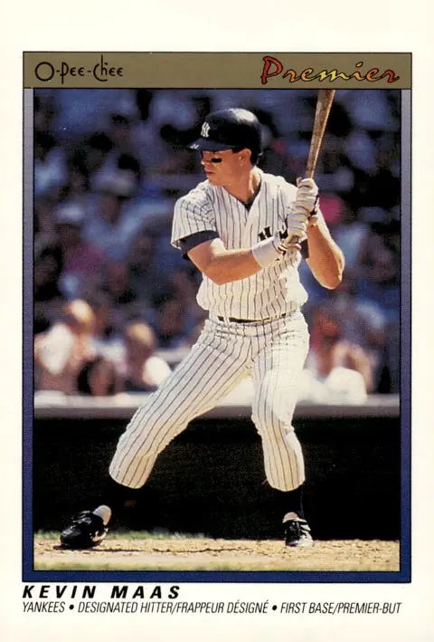 1991 O-Pee-Chee Premier #74 Kevin Maas