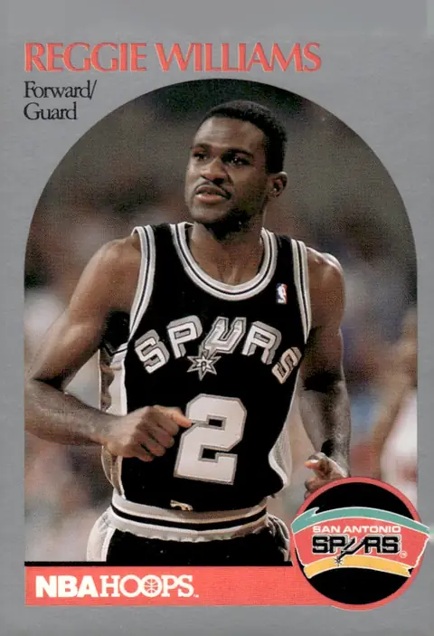 1990-91 NBA Hoops #272 Reggie Williams