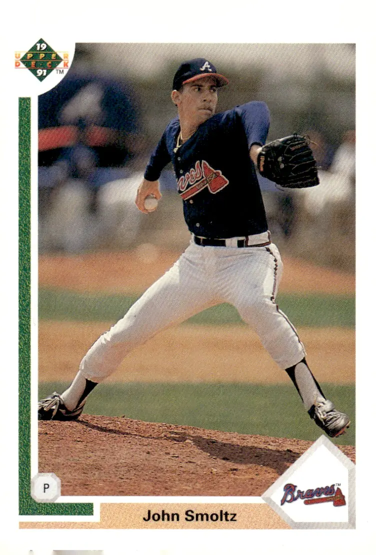 1991 Upper Deck #264 John Smoltz (front)