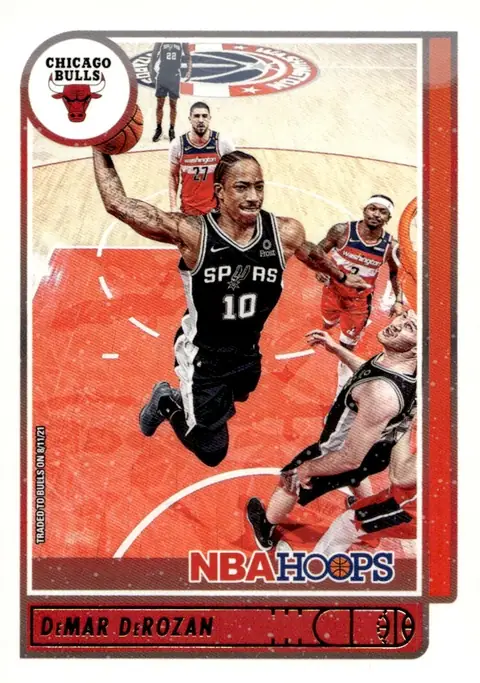 2021-22 NBA Hoops #4 DeMar DeRozan
