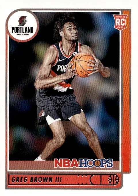 2021-22 NBA Hoops #226 Greg Brown III