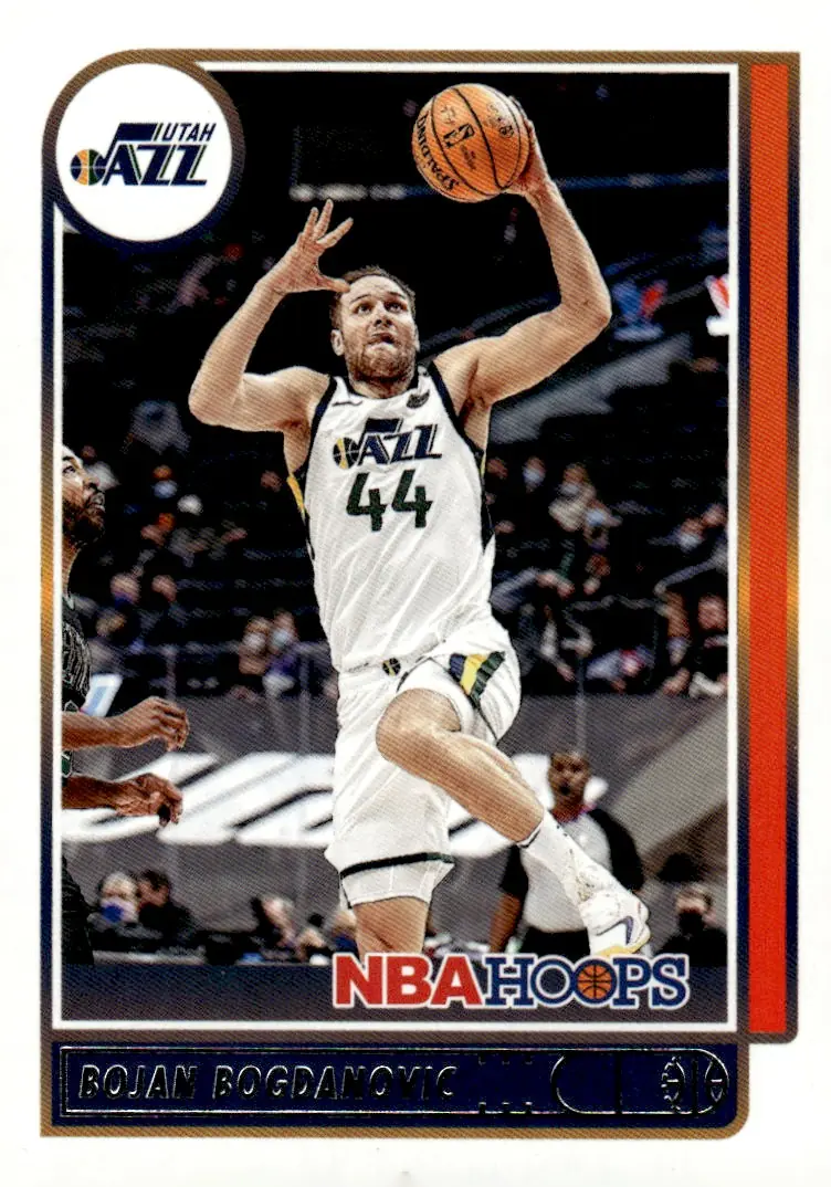 2021-22 NBA Hoops #159 Bojan Bogdanovic (front)