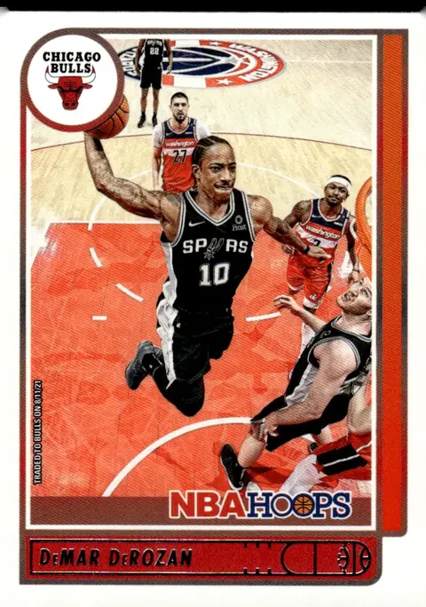 2021-22 NBA Hoops #4 DeMar DeRozan