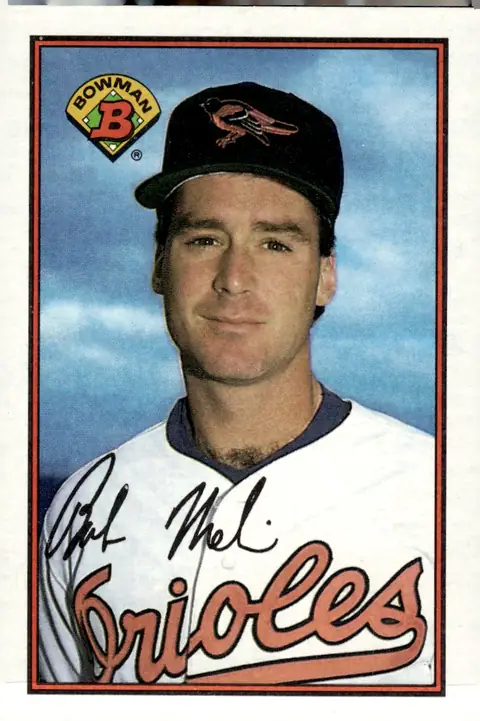 1989 Bowman #8 Bob Melvin