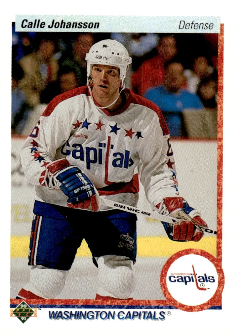 1990-91 Upper Deck #149 Calle Johansson (front)