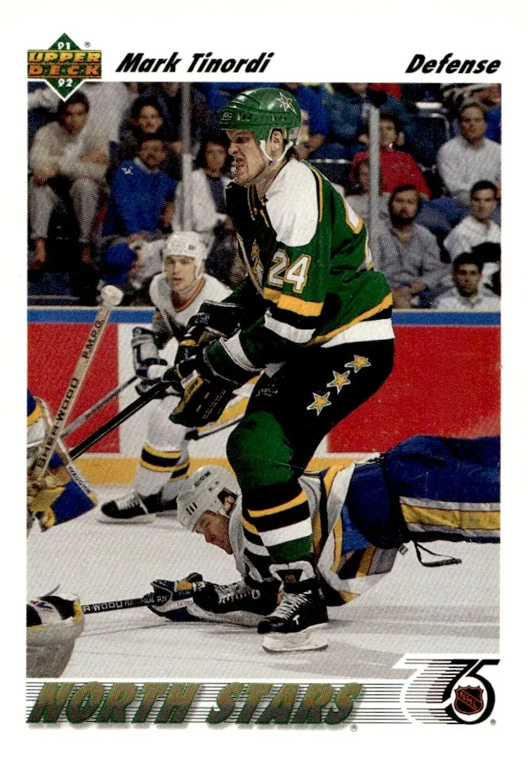 1991-92 Upper Deck #295 Mark Tinordi (front)