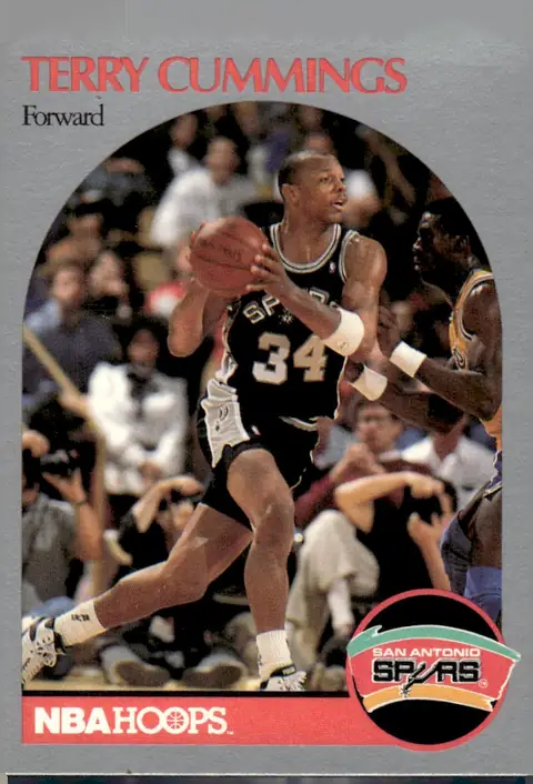 1990-91 NBA Hoops #266 Terry Cummings