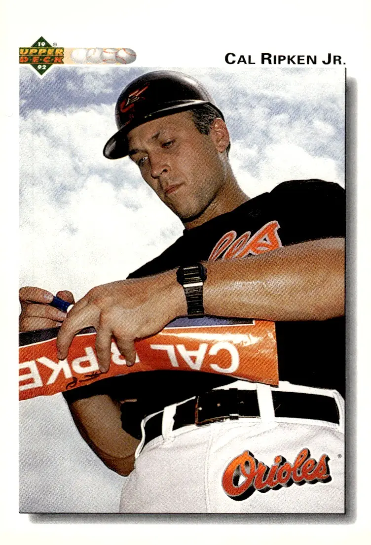 1992 Upper Deck #165 Cal Ripken Jr. (front)