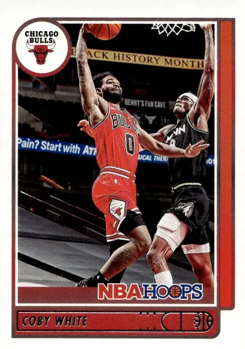 2021-22 NBA Hoops #35 Coby White