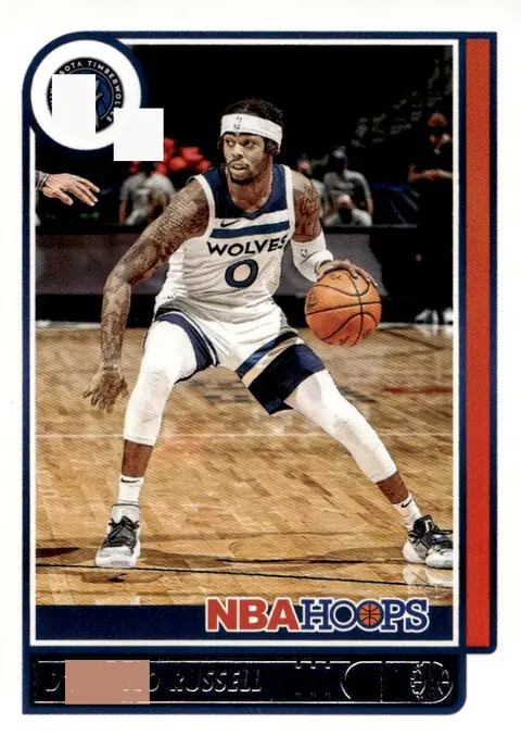 2021-22 NBA Hoops #161 D'Angelo Russell