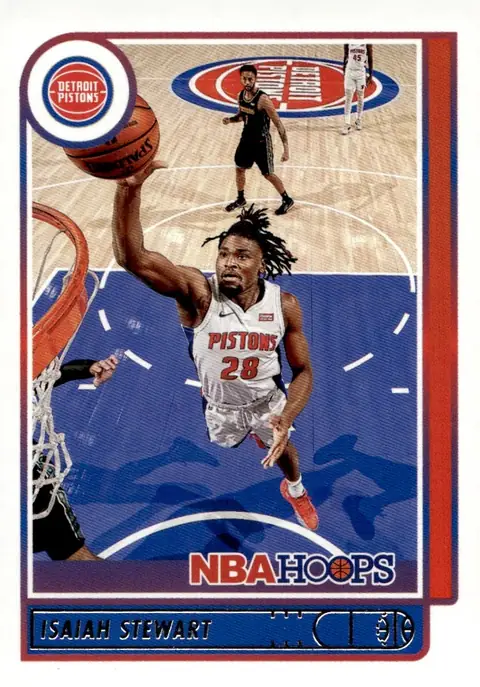 2021-22 NBA Hoops #195 Isaiah Stewart