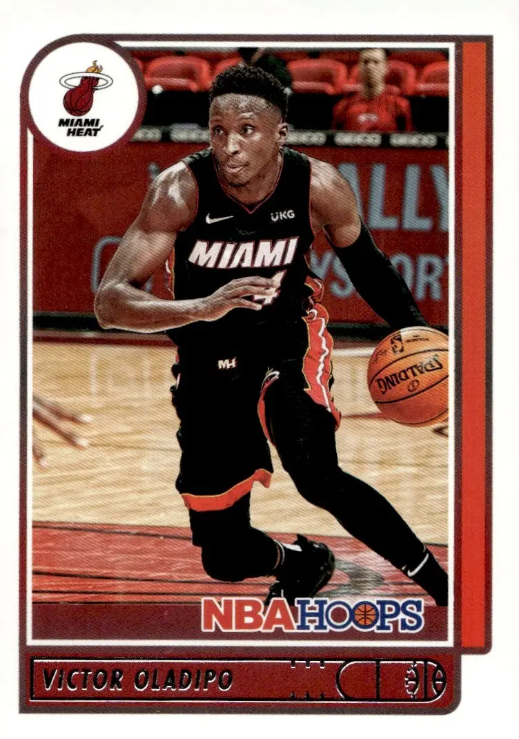 2021-22 NBA Hoops #70 Victor Oladipo (front)