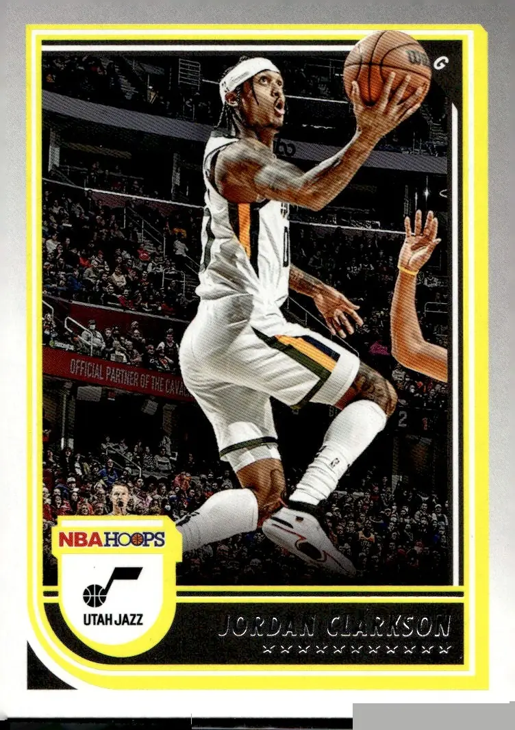 2022-23 NBA Hoops #219 Jordan Clarkson (front)