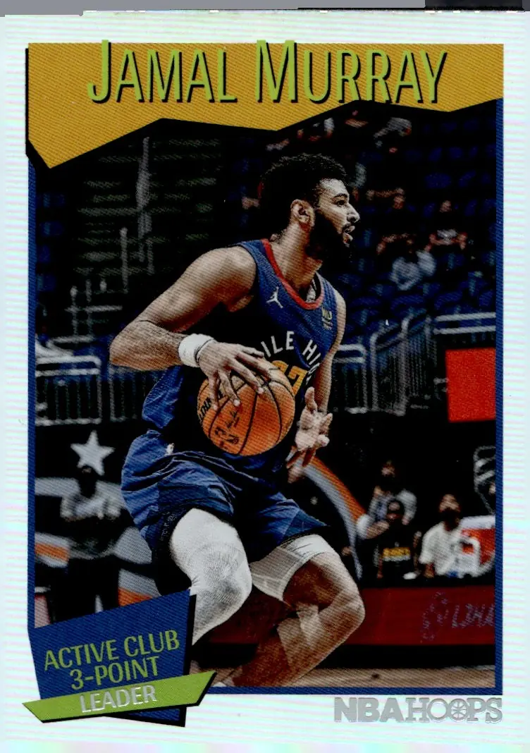 2021-22 NBA Hoops #265 Jamal Murray – Winter (front)