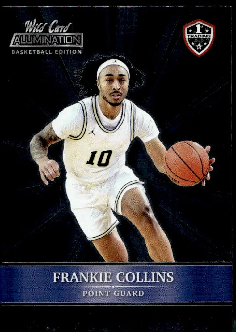 2021-22 Wild Card Alumination Basketball Edition #ABC-25 Frankie Collins (front)