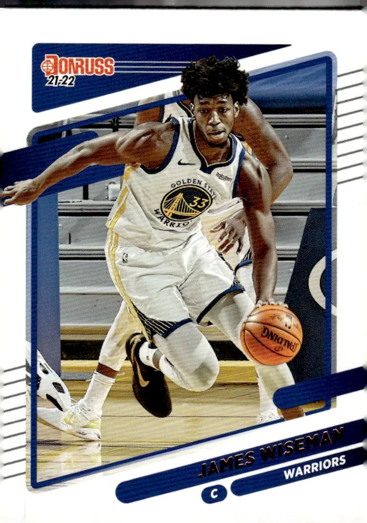 2021-22 Donruss #115 James Wiseman (front)
