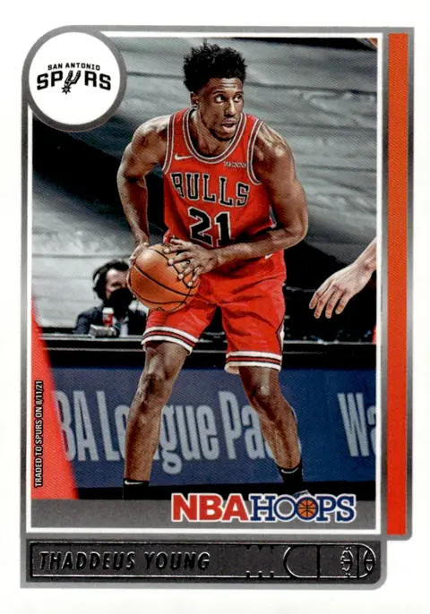 2021-22 NBA Hoops #65 Thaddeus Young