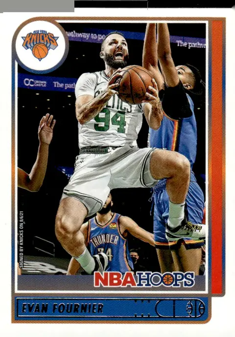 2021-22 NBA Hoops #39 Evan Fournier