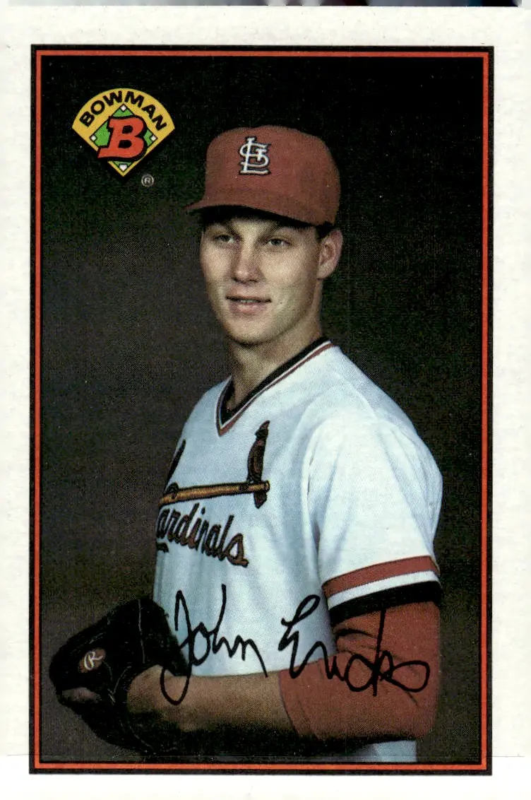1989 Bowman #433 John Ericks (front)