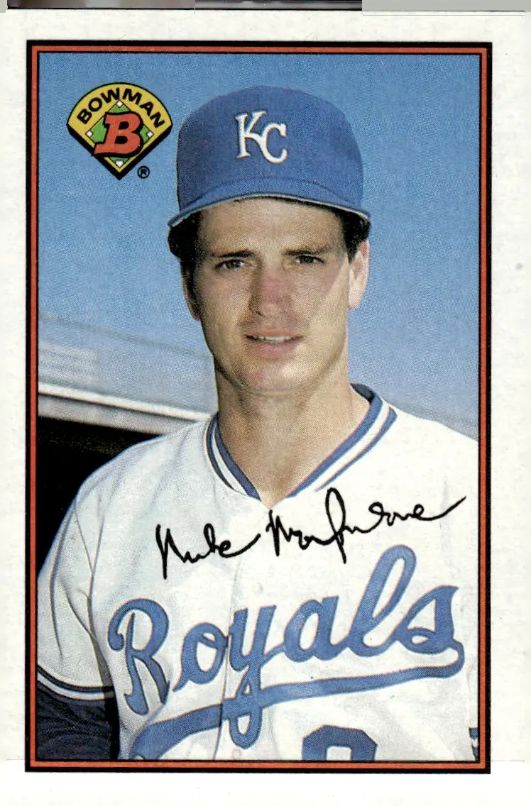 1989 Bowman #118 Mike Macfarlane (front)