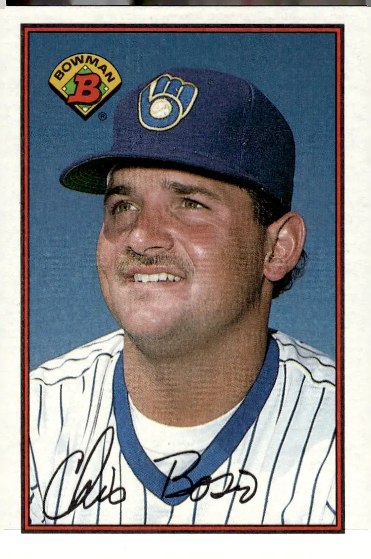 1989 Bowman #134 Chris Bosio (front)