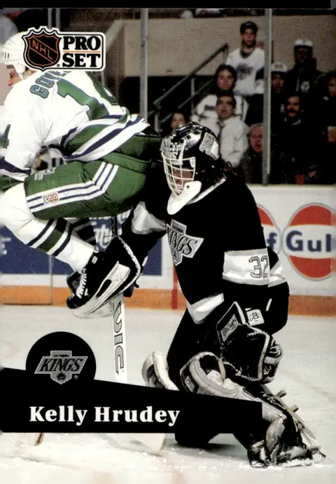 1991-92 Pro Set (Series 1) #102 Kelly Hrudey