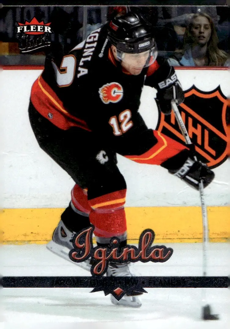 2005-06 Ultra #31 Jarome Iginla (front)