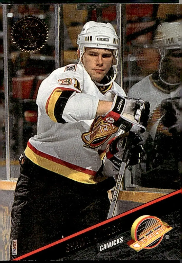 1993-94 Leaf #368 Shawn Antoski (front)