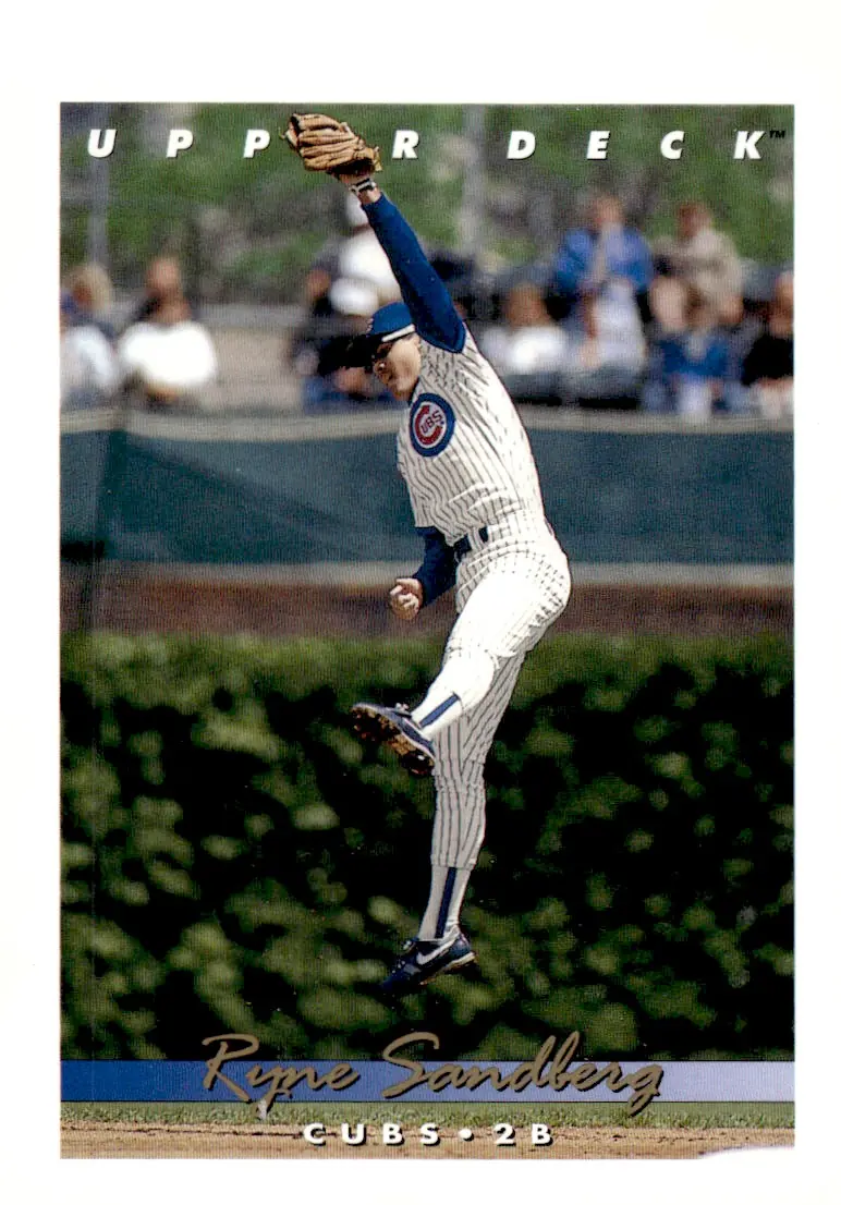 1993 Upper Deck #175 Ryne Sandberg (front)