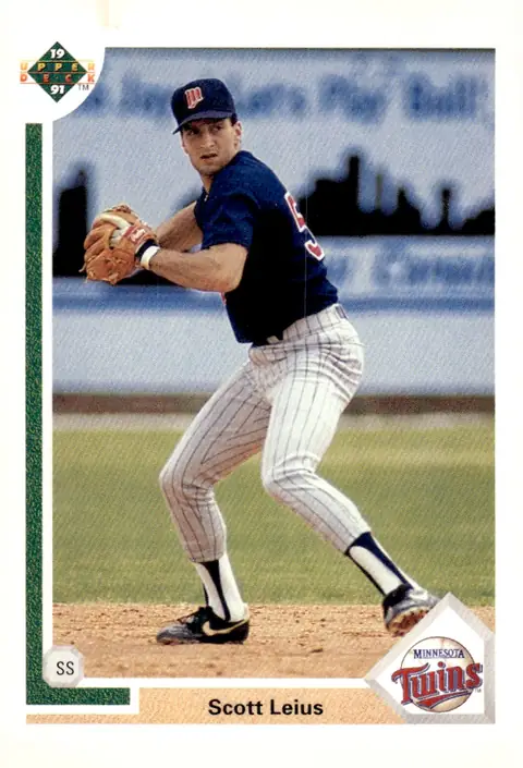 1991 Upper Deck #35 Scott Leius