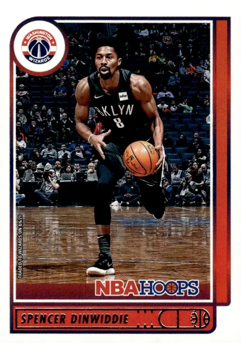 2021-22 NBA Hoops #200 Spencer Dinwiddie