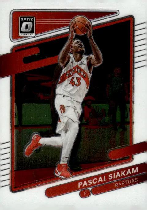 2021-22 Donruss Optic #123 Pascal Siakam