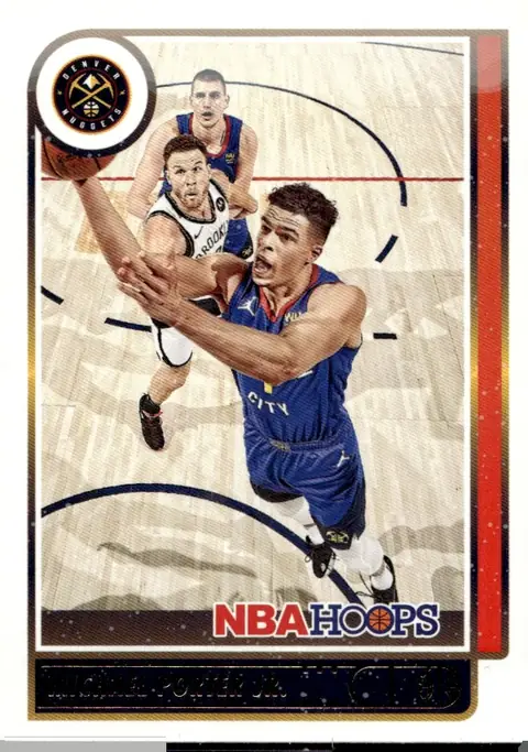 2021-22 NBA Hoops #21 Michael Porter Jr.