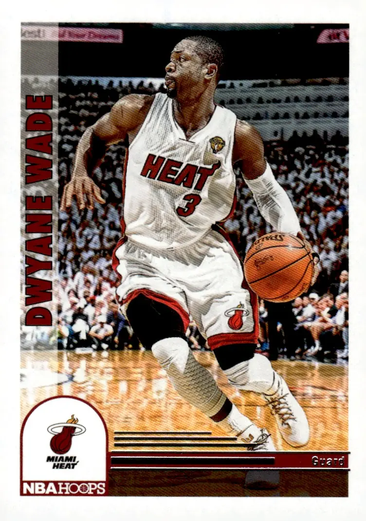 2022-23 NBA Hoops #298 Dwyane Wade (front)