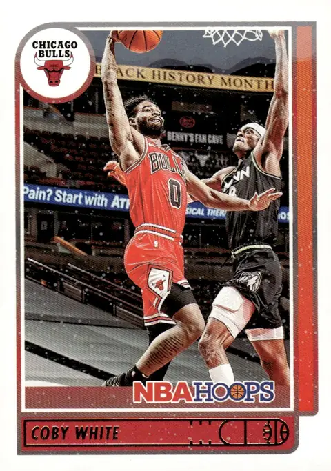 2021-22 NBA Hoops #35 Coby White