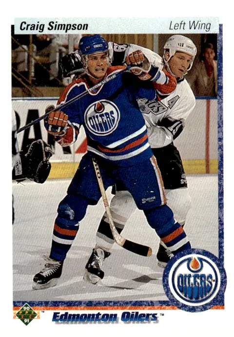 1990-91 Upper Deck #129 Craig Simpson