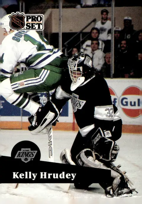 1991-92 Pro Set (Series 1) #102 Kelly Hrudey
