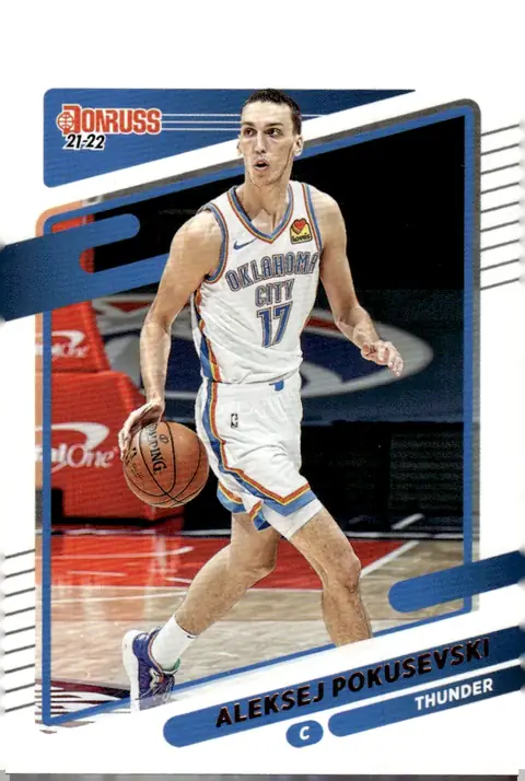 2021-22 Donruss #42 Aleksej Pokusevski