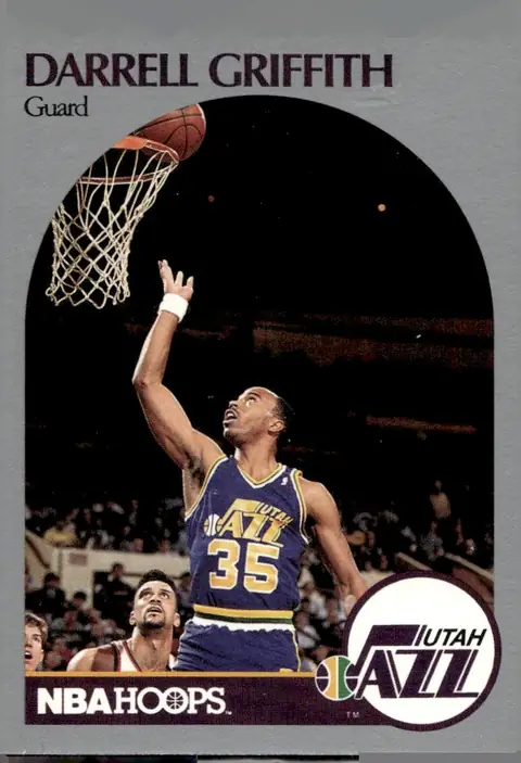1990-91 NBA Hoops #289 Darrell Griffith