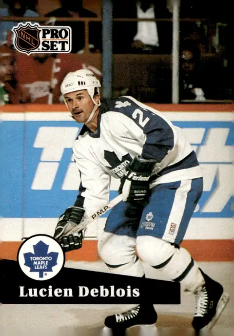 1991-92 Pro Set (Series 2) #491 Lucien DeBlois