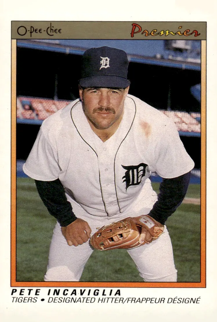 1991 O-Pee-Chee Premier #67 Pete Incaviglia (front)