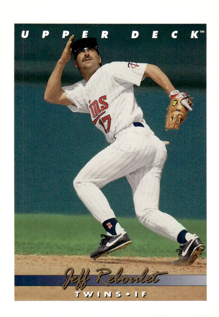 1993 Upper Deck #733 Jeff Reboulet (front)