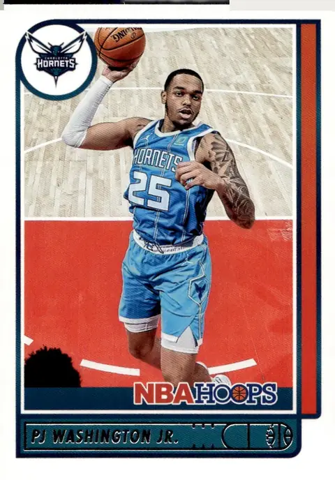 2021-22 NBA Hoops #170 PJ Washington Jr.