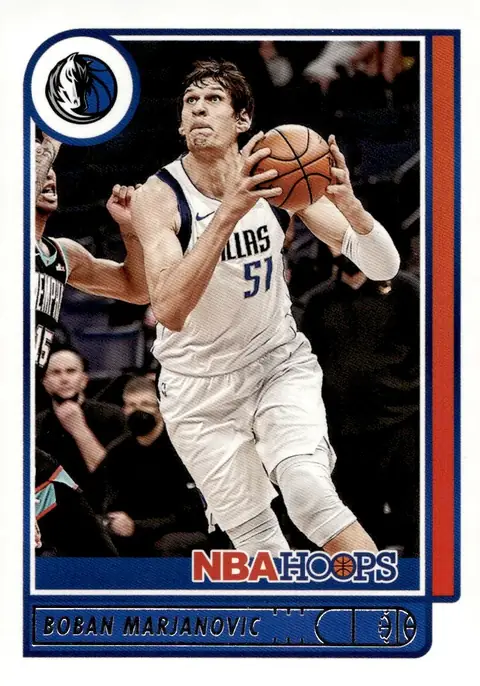 2021-22 NBA Hoops #122 Boban Marjanovic